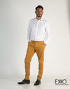 Men's Chino Pant - Golden Brown